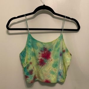 Tie dye crop top